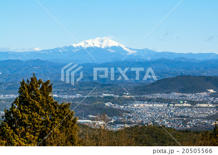 春日井市弥勒山からの風景 御嶽山 春日井市弥勒山からの風景 御嶽山 20505566