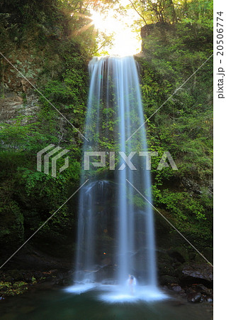 夕日の滝の滝行 夕日の滝の滝行 20506774