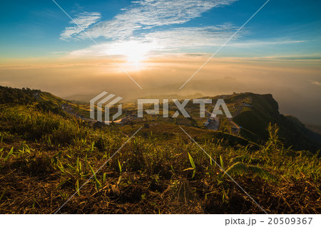 Mountain road at (phu tubberk) in Phu Hin Rong Kla Mountain road at (phu tubberk) in Phu Hin Rong Kla 20509367