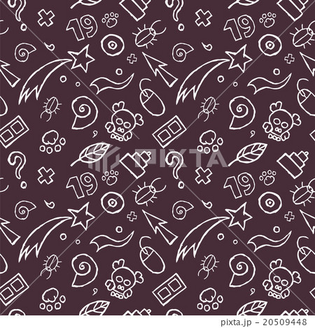 Doodle Childish Seamless Pattern 20509448