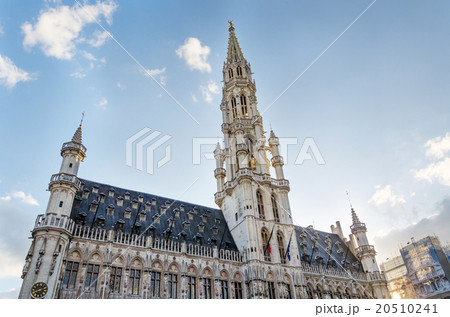Town hall in Grand place, Brussels, Belgium. 20510241