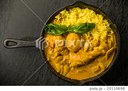 タイのチキンカレー　 Thai yellow chicken curry 20510698
