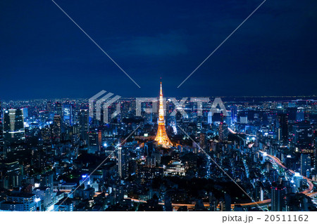 東京タワー　展望台からの夜景 20511162