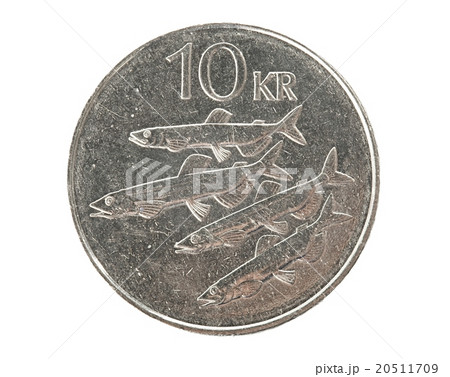 Icelandic 10 krona coin Icelandic 10 krona coin 20511709