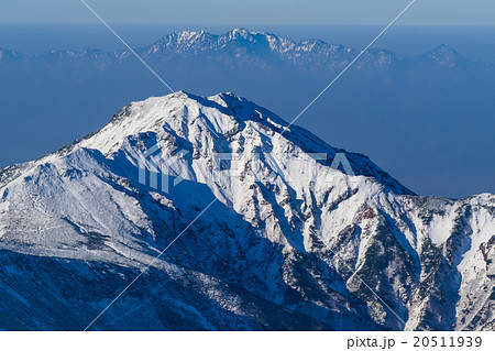 富良野岳と芦別岳。十勝岳より。10月。 20511939