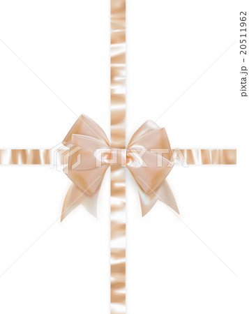 Beautiful bow on white background. EPS 10 20511962