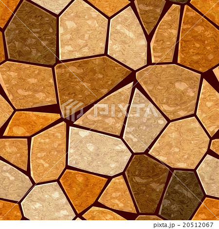 brown orange marble irregular stony mosaic  20512067