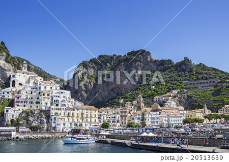 Amalfi village in the province of Salerno in Italy Amalfi village in the province of Salerno in Italy 20513639