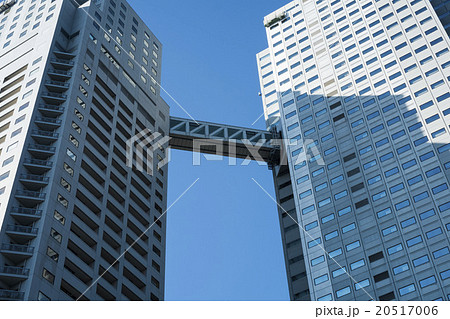 東京 ツインタワーの写真素材