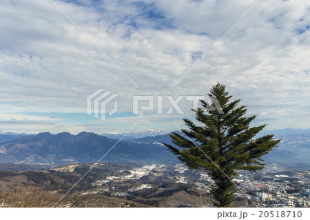 伊香保　高根展望台からの冬風景 20518710