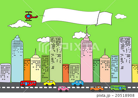 city skyscraper colorful hand draw stlye city skyscraper colorful hand draw stlye 20518908