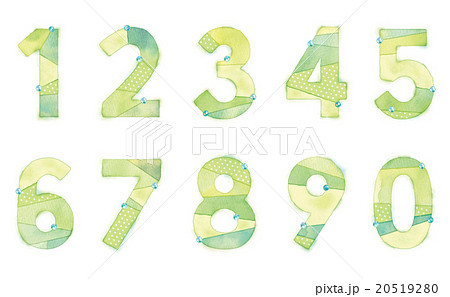 数字のイラストのイラスト素材 20519280 Pixta