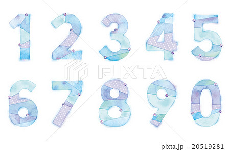 数字のイラストのイラスト素材 20519281 Pixta