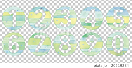 数字のイラスト 20519284