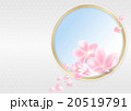 桜の花びら（和柄背景ver. / 横） 20519791
