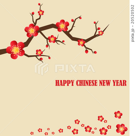 Chinese New Year Greeting Card. Vector Illustration. 20520502