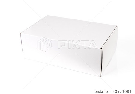 White box on a white background 20521081