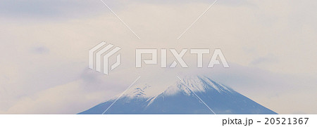 Mount Fuji in clouds 20521367