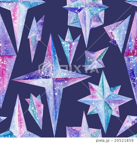 Blue Crystal Pattern 20521859
