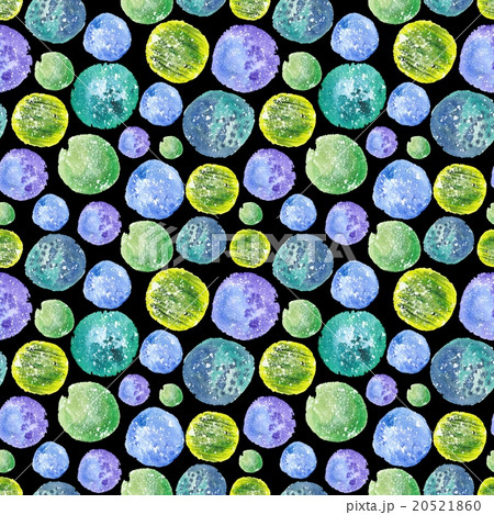 Watercolor Circle Pattern  20521860
