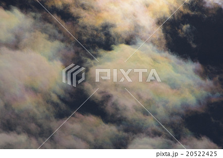 雲の自然現象 彩雲 雲の自然現象 彩雲 20522425