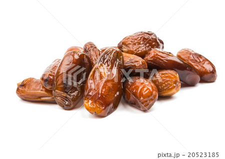 Fresh dates over white background 20523185