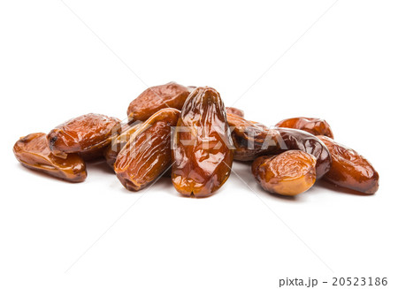 Fresh dates over white background 20523186
