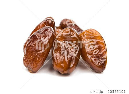 Fresh dates over white background 20523191
