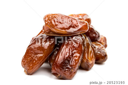 Fresh dates over white background 20523193