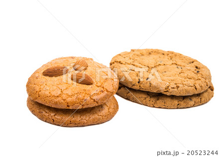 French cookies with almonds 20523244