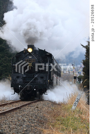 真岡鐵道「急勾配を上るSLの雄姿」 20526698