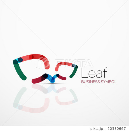 Vector abstract logo idea, eco leaf, nature plant Vector abstract logo idea, eco leaf, nature plant 20530667