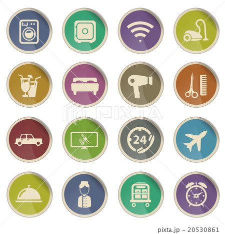 Hotel simply icons 20530861