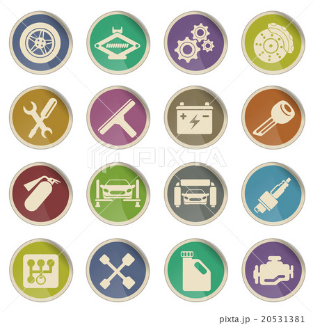 Auto Service web icons Auto Service web icons 20531381