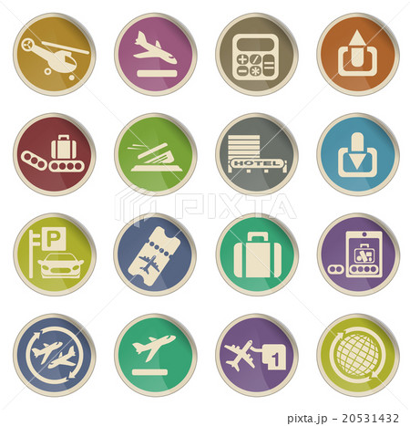 Airport icons Airport icons 20531432