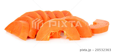 Ripe papaya isolated on the white background Ripe papaya isolated on the white background 20532363