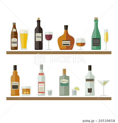 Drinks and beverages icons 20539658