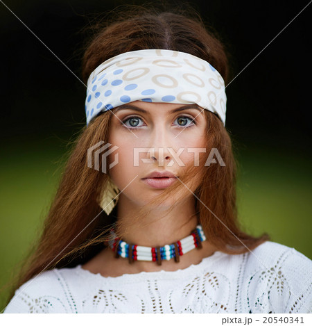 Boho fashion style portrait Boho fashion style portrait 20540341