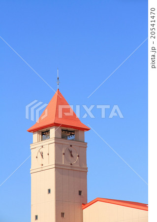 とんがり帽子の時計台 20541470