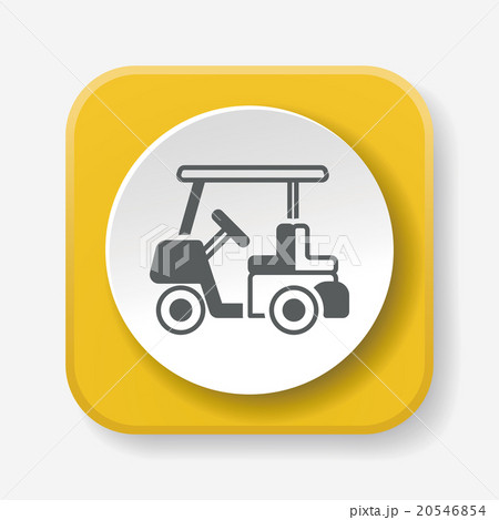golf cart icon golf cart icon 20546854