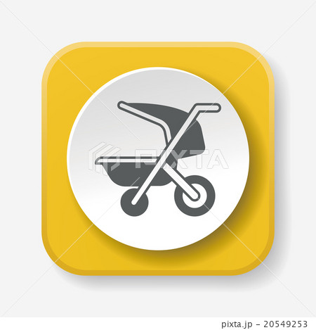 Baby carriages icon Baby carriages icon 20549253