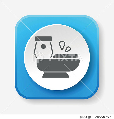 Toilet seat icon Toilet seat icon 20550757