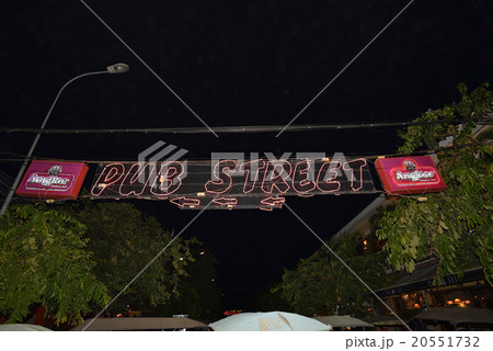 カンボジア　シェムリアップ　マーケット 20551732