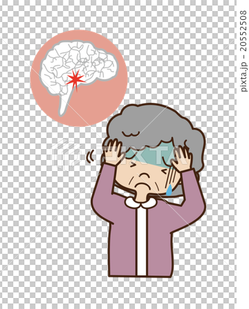 脳梗塞の女性 脳梗塞の女性 20552508