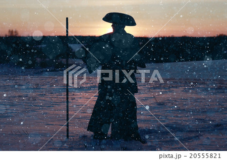 Eastern monk concept of path 20555821