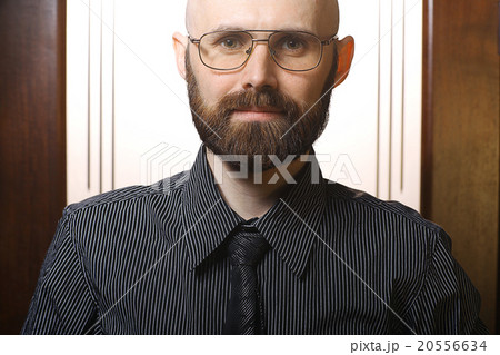 portrait of a bearded man businessman close 20556634