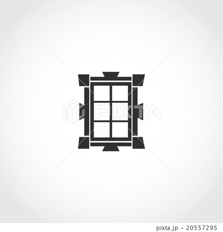Vintage window vector icon 20557295