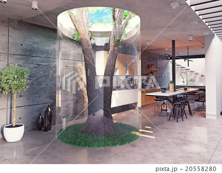 modern house interior 20558280