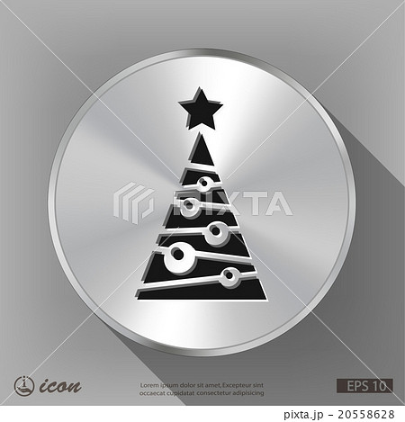 Pictograph of christmas tree Pictograph of christmas tree 20558628