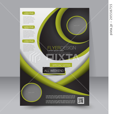 Brochure template. Business flyer. Brochure template. Business flyer. 20558755